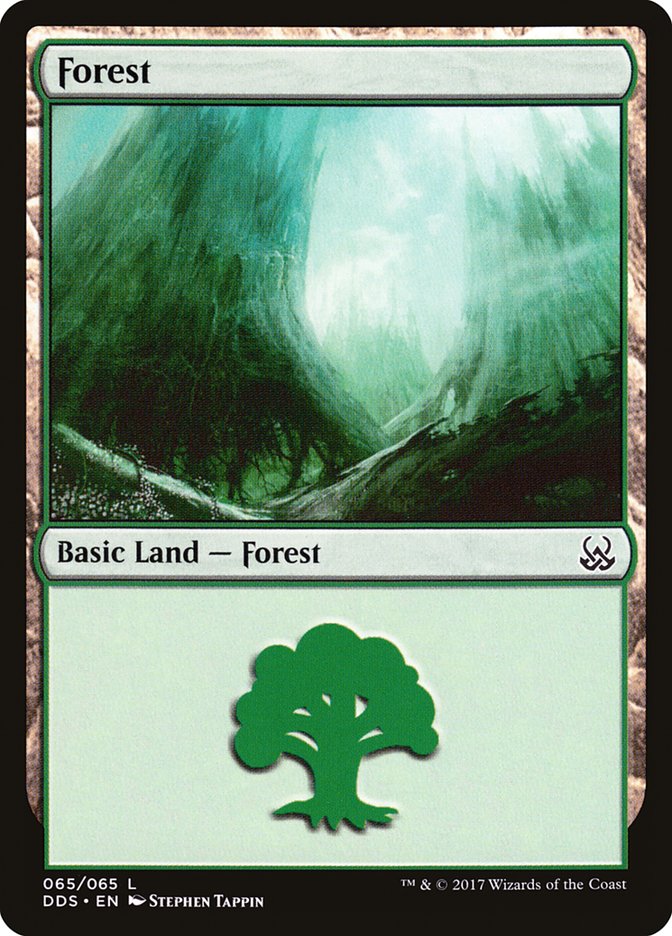 Forest (65) [Duel Decks: Mind vs. Might] | Dragon's Lair Comics and Fantasy Houston TX