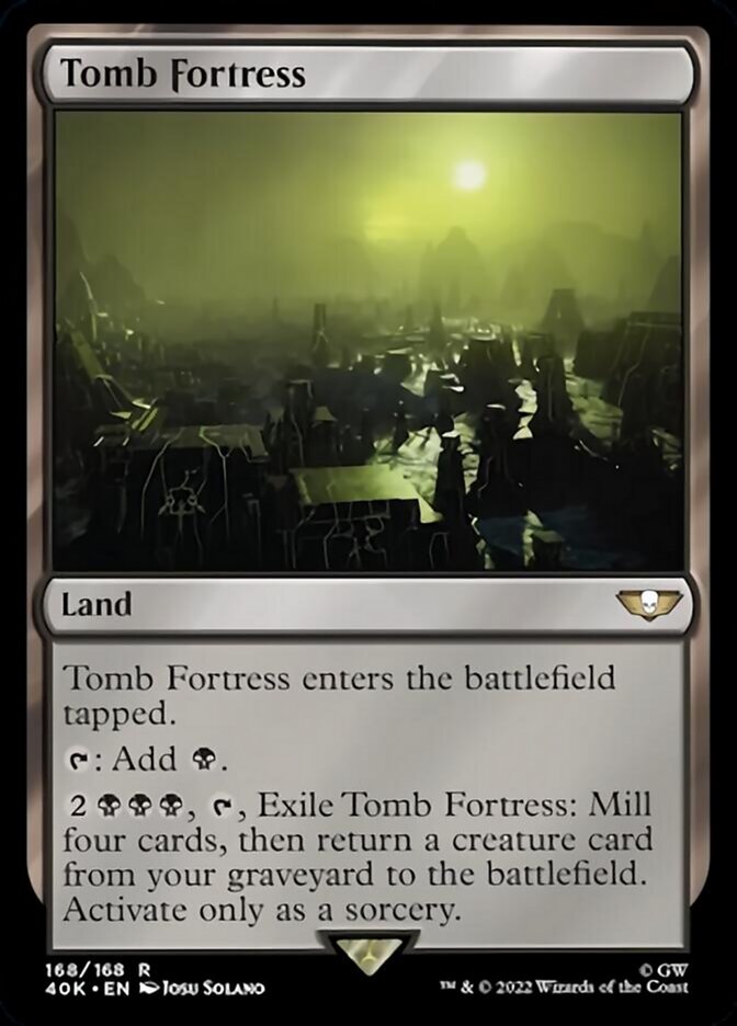 Tomb Fortress (Surge Foil) [Warhammer 40,000] | Dragon's Lair Comics and Fantasy Houston TX