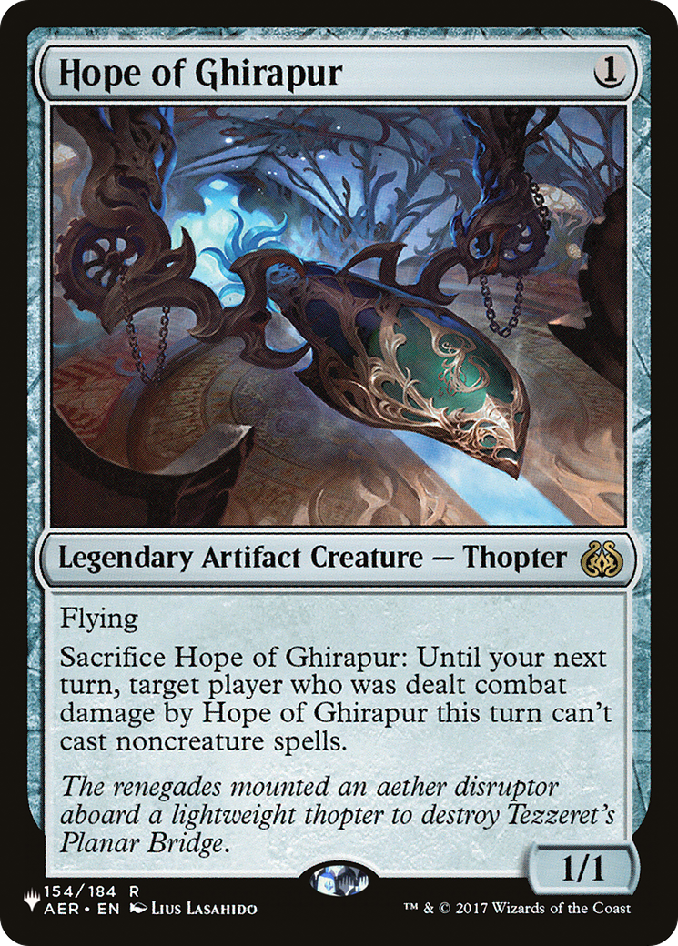 Hope of Ghirapur [The List] | Dragon's Lair Comics and Fantasy Houston TX
