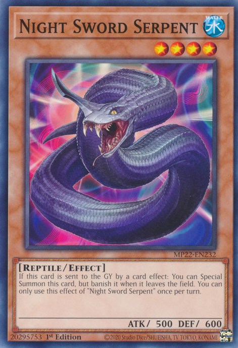 Night Sword Serpent [MP22-EN232] Common | Dragon's Lair Comics and Fantasy Houston TX