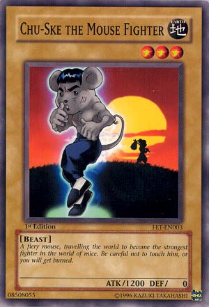 Chu-Ske The Mouse Fighter [FET-EN003] Common | Dragon's Lair Comics and Fantasy Houston TX