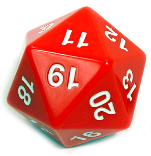 Koplow 55mm Red with White Countdown | Dragon's Lair Comics and Fantasy Houston TX