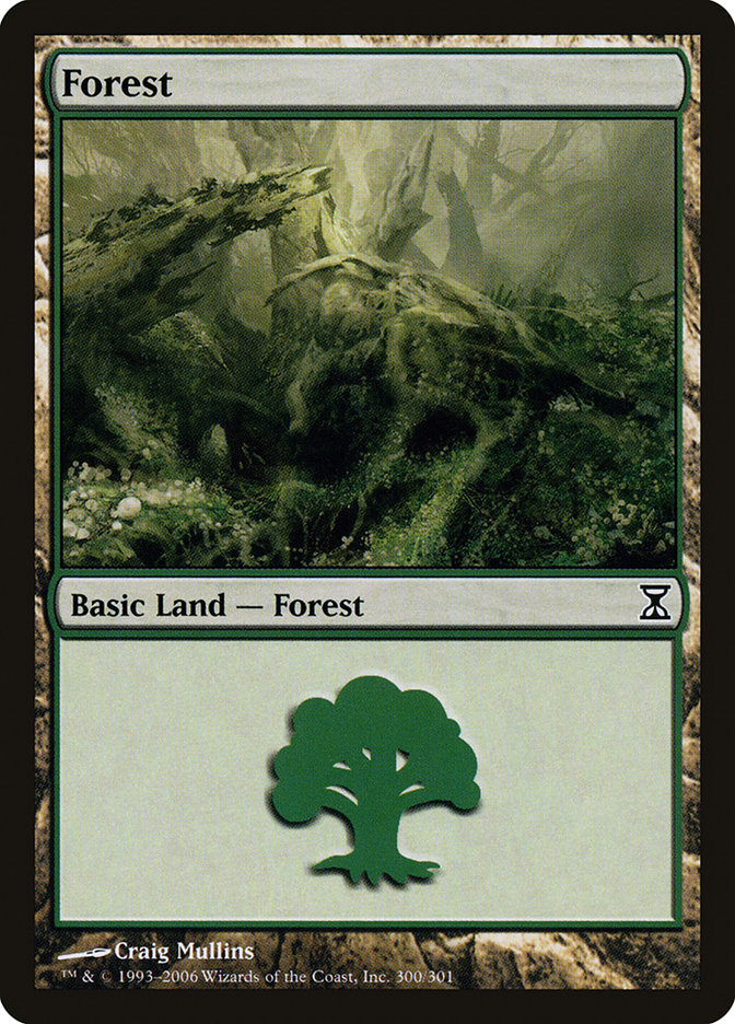 Forest (300) [Time Spiral] | Dragon's Lair Comics and Fantasy Houston TX