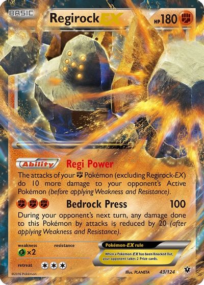 Regirock EX | Dragon's Lair Comics and Fantasy Houston TX