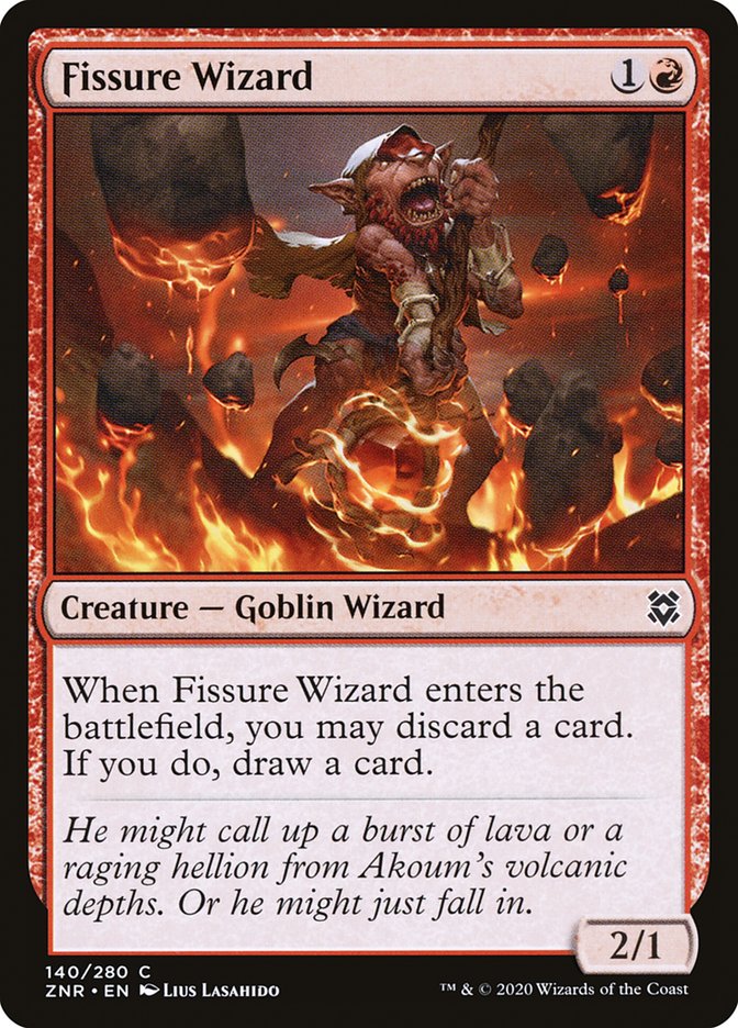 Fissure Wizard [Zendikar Rising] | Dragon's Lair Comics and Fantasy Houston TX