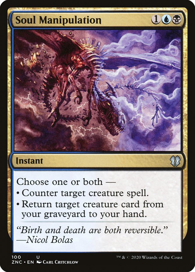 Soul Manipulation [Zendikar Rising Commander] | Dragon's Lair Comics and Fantasy Houston TX