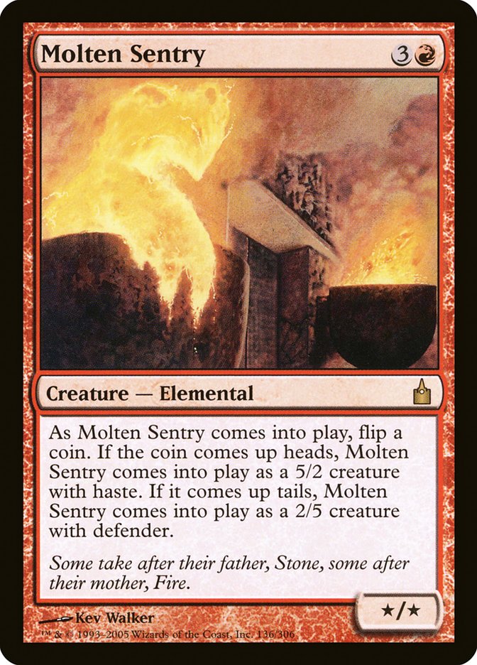 Molten Sentry [Ravnica: City of Guilds] | Dragon's Lair Comics and Fantasy Houston TX