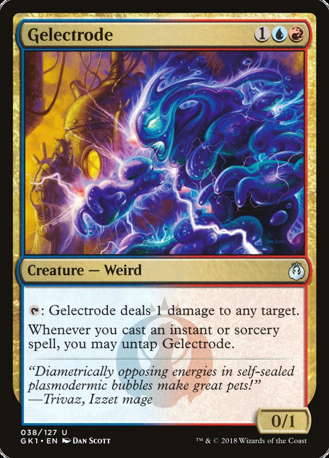 Gelectrode [Guilds of Ravnica Guild Kit] | Dragon's Lair Comics and Fantasy Houston TX