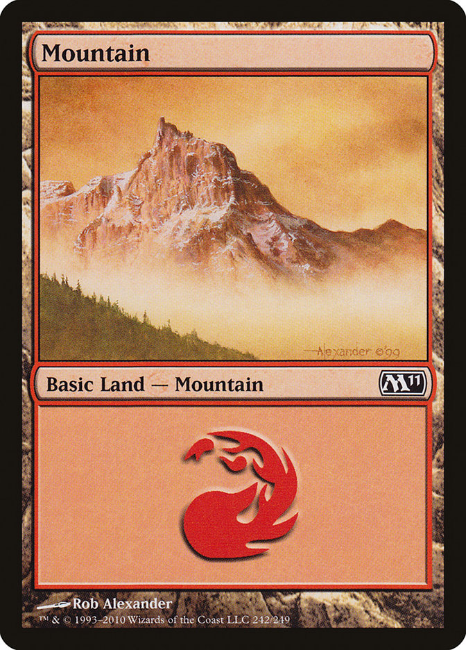 Mountain (242) [Magic 2011] | Dragon's Lair Comics and Fantasy Houston TX