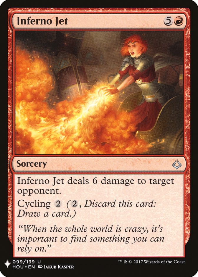Inferno Jet [Mystery Booster] | Dragon's Lair Comics and Fantasy Houston TX