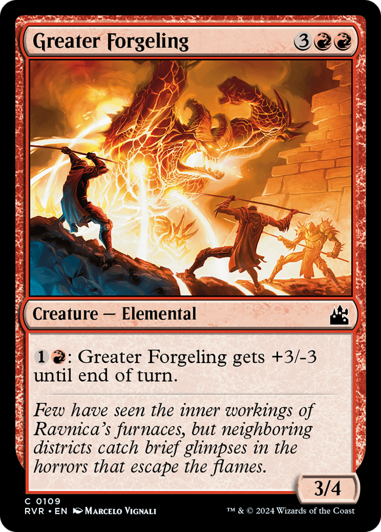 Greater Forgeling [Ravnica Remastered] | Dragon's Lair Comics and Fantasy Houston TX