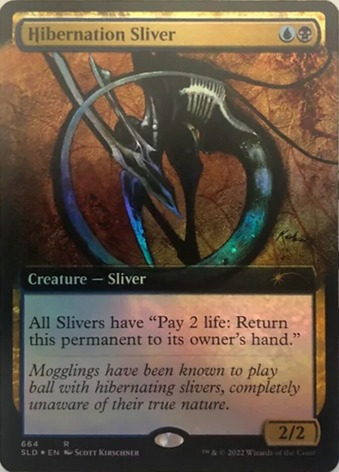 Hibernation Sliver (Extended Art) [Secret Lair Drop Promos] | Dragon's Lair Comics and Fantasy Houston TX