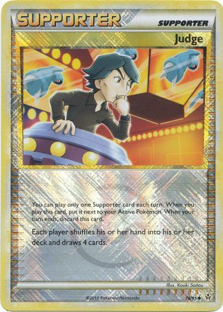 Judge (78/95) (League Promo) [HeartGold & SoulSilver: Unleashed] | Dragon's Lair Comics and Fantasy Houston TX