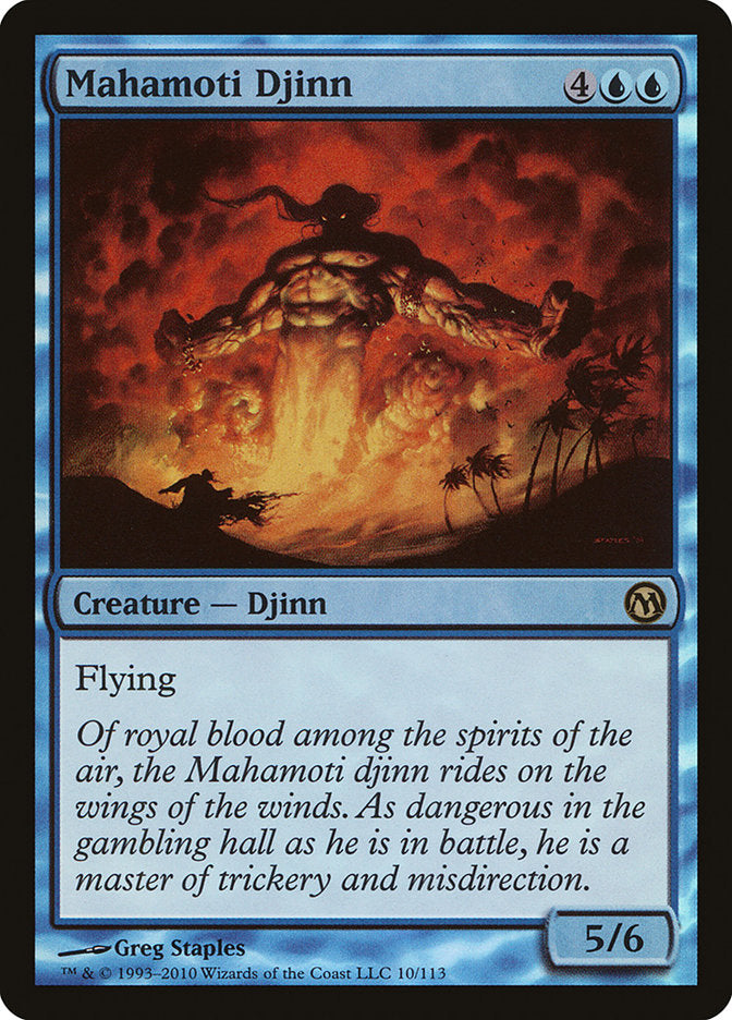 Mahamoti Djinn [Duels of the Planeswalkers] | Dragon's Lair Comics and Fantasy Houston TX