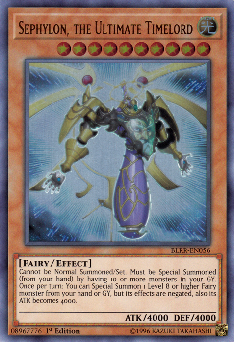 Sephylon, the Ultimate Timelord [BLRR-EN056] Ultra Rare | Dragon's Lair Comics and Fantasy Houston TX