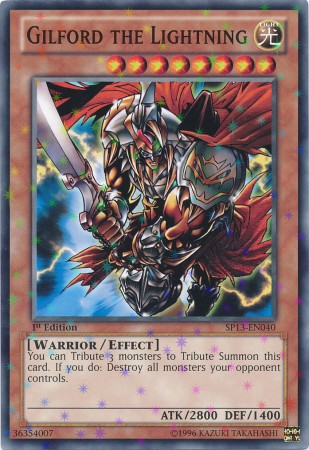 Gilford the Lightning [SP13-EN040] Starfoil Rare | Dragon's Lair Comics and Fantasy Houston TX