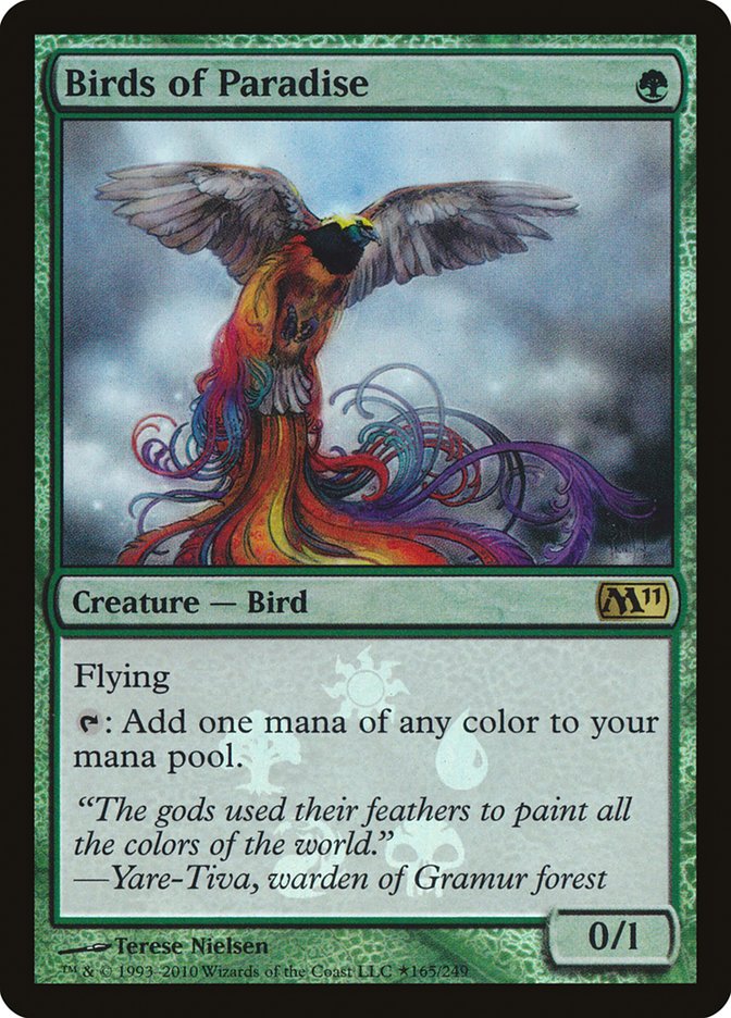 Birds of Paradise (Buy-A-Box) [Magic 2011 Promos] | Dragon's Lair Comics and Fantasy Houston TX
