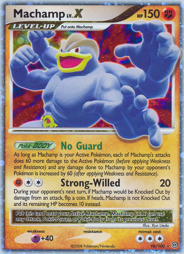 Machamp LV.X (98/100) [Diamond & Pearl: Stormfront] | Dragon's Lair Comics and Fantasy Houston TX