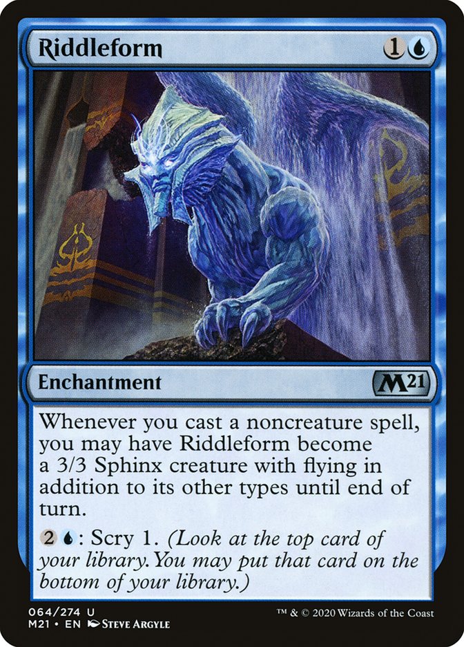 Riddleform [Core Set 2021] | Dragon's Lair Comics and Fantasy Houston TX