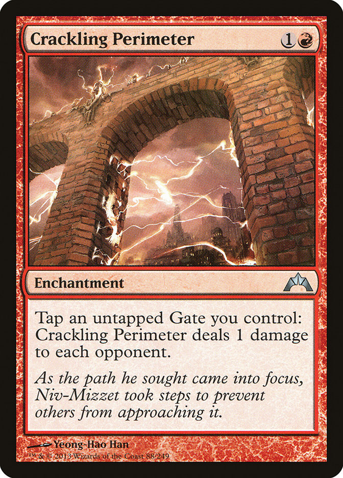 Crackling Perimeter [Gatecrash] | Dragon's Lair Comics and Fantasy Houston TX