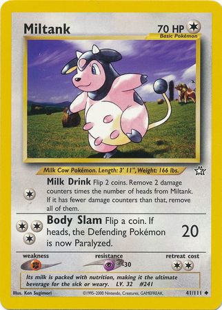Miltank (41/111) [Neo Genesis Unlimited] | Dragon's Lair Comics and Fantasy Houston TX