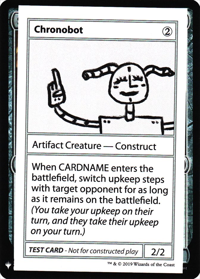 Chronobot [Mystery Booster Playtest Cards] | Dragon's Lair Comics and Fantasy Houston TX