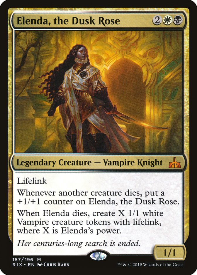 Elenda, the Dusk Rose [Rivals of Ixalan] | Dragon's Lair Comics and Fantasy Houston TX