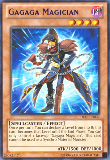 Gagaga Magician (Purple) [DL15-EN009] Rare | Dragon's Lair Comics and Fantasy Houston TX