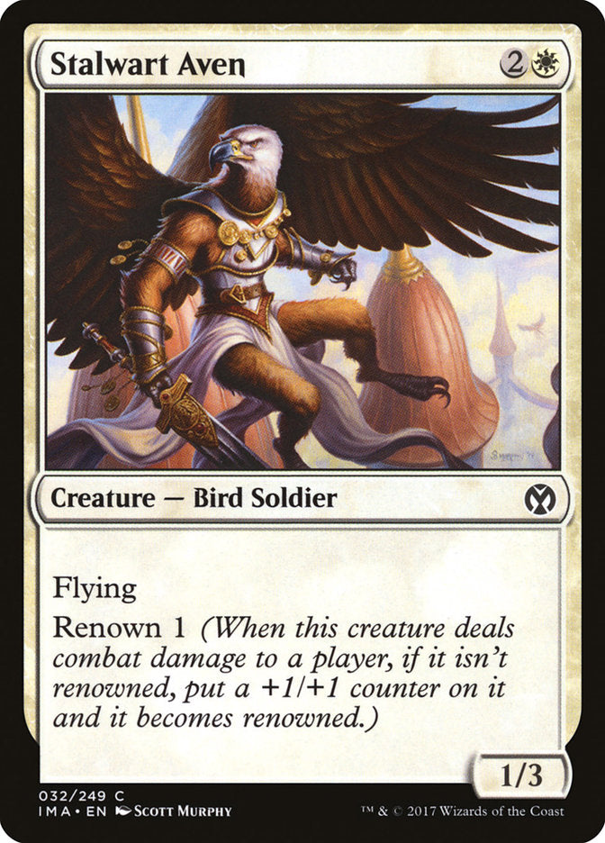 Stalwart Aven [Iconic Masters] | Dragon's Lair Comics and Fantasy Houston TX