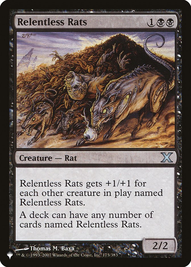 Relentless Rats [The List] | Dragon's Lair Comics and Fantasy Houston TX