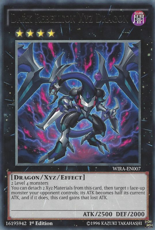 Dark Rebellion Xyz Dragon [WIRA-EN007] Rare | Dragon's Lair Comics and Fantasy Houston TX