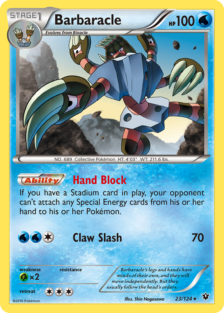 Barbaracle (23/124) [XY: Fates Collide] | Dragon's Lair Comics and Fantasy Houston TX