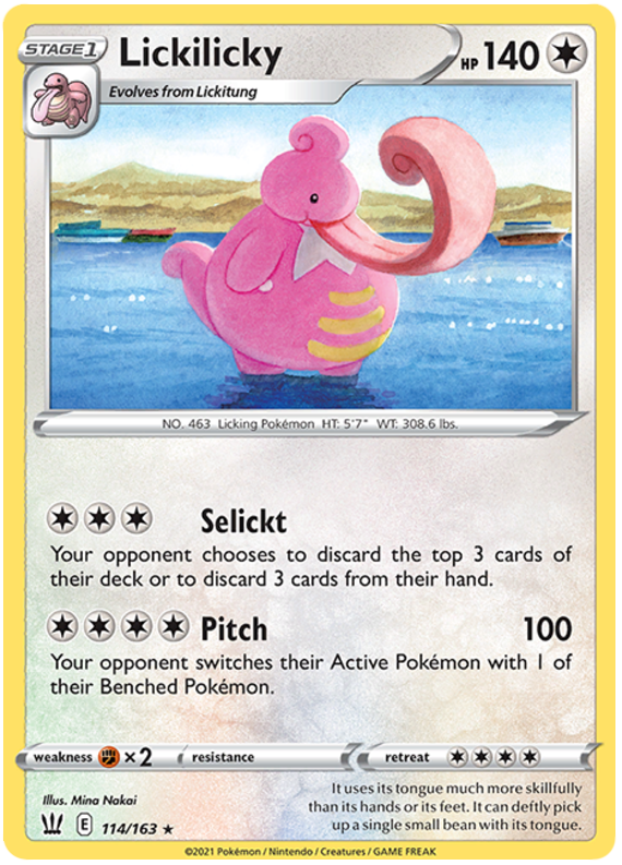 Lickilicky (114/163) [Sword & Shield: Battle Styles] | Dragon's Lair Comics and Fantasy Houston TX