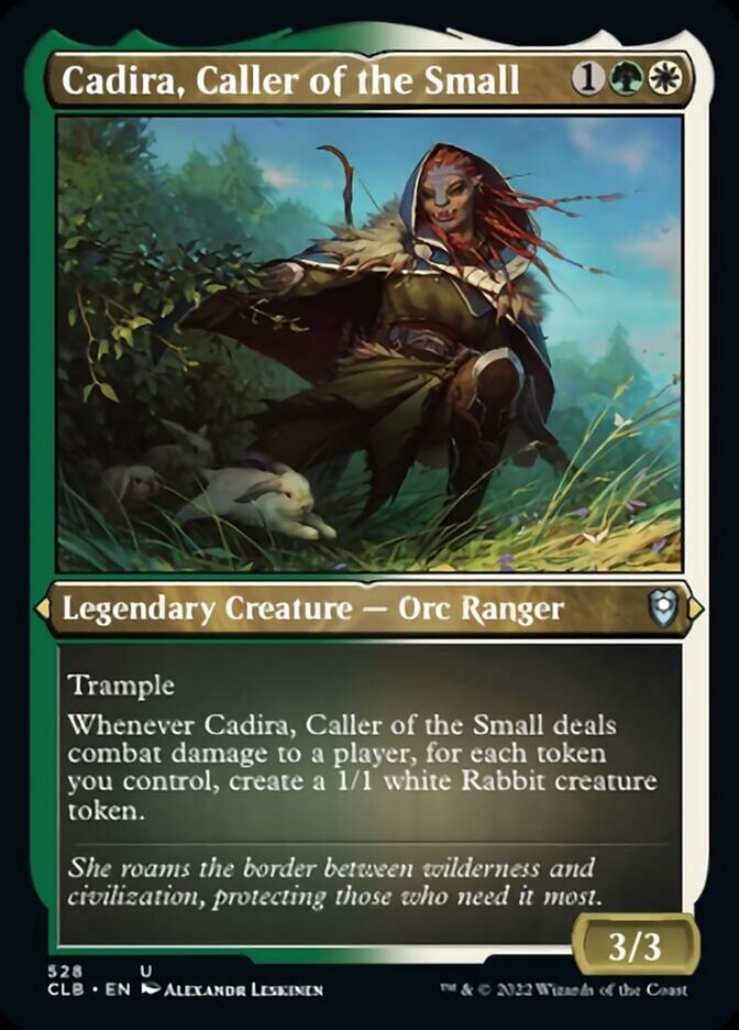 Cadira, Caller of the Small (Foil Etched) [Commander Legends: Battle for Baldur's Gate] | Dragon's Lair Comics and Fantasy Houston TX