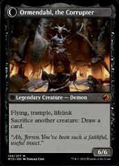 Jerren, Corrupted Bishop // Ormendahl, the Corrupted [Innistrad: Midnight Hunt] | Odin's Place