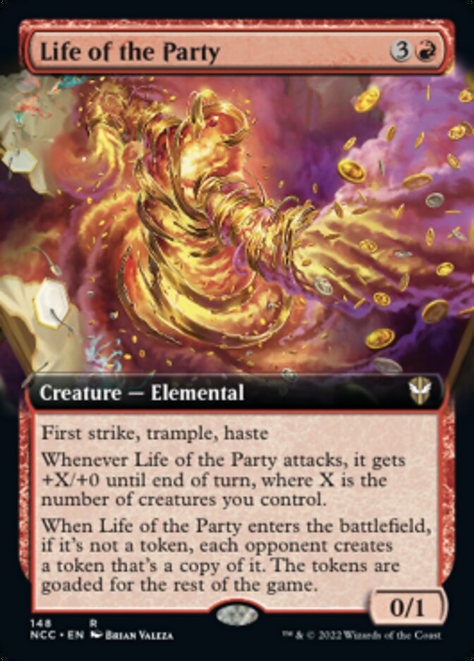 Life of the Party (Extended Art) [Streets of New Capenna Commander] | Dragon's Lair Comics and Fantasy Houston TX