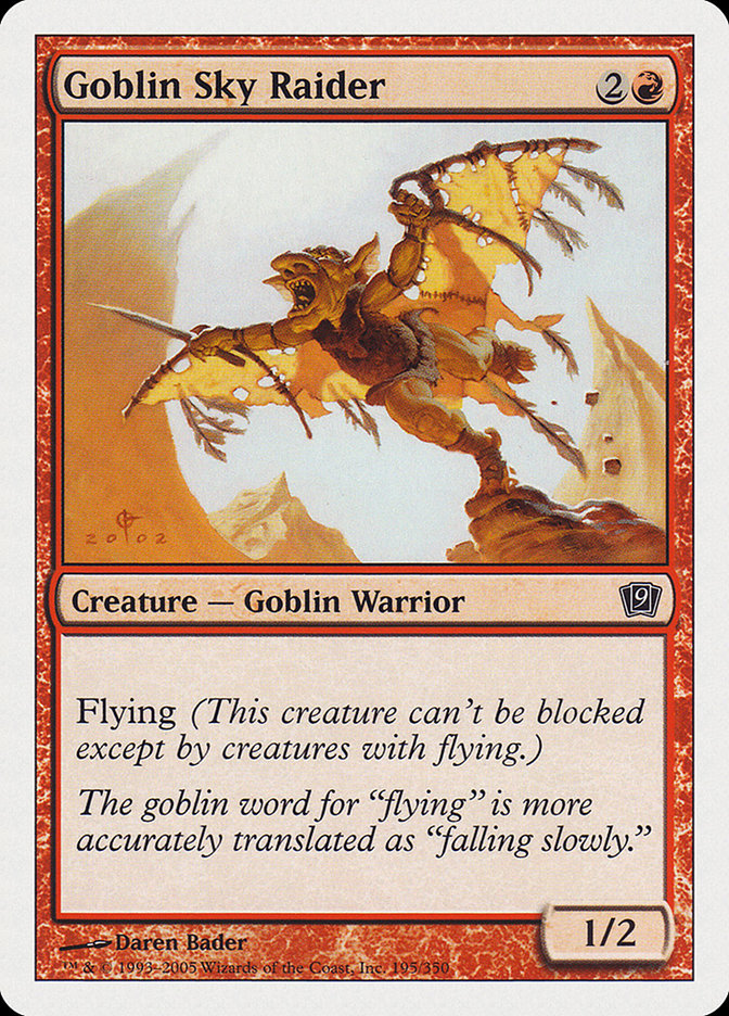 Goblin Sky Raider [Ninth Edition] | Dragon's Lair Comics and Fantasy Houston TX