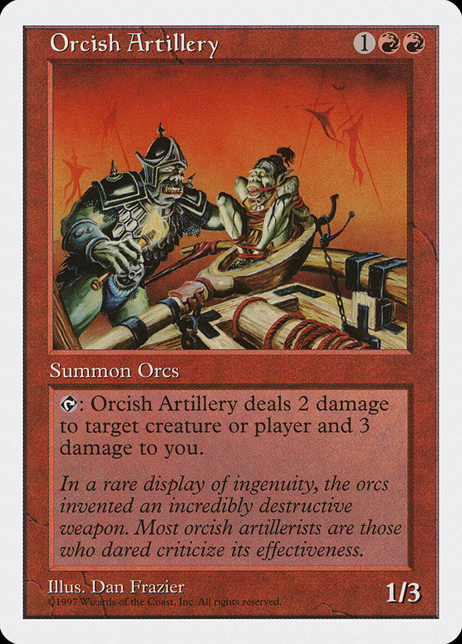 Orcish Artillery [Fifth Edition] | Dragon's Lair Comics and Fantasy Houston TX