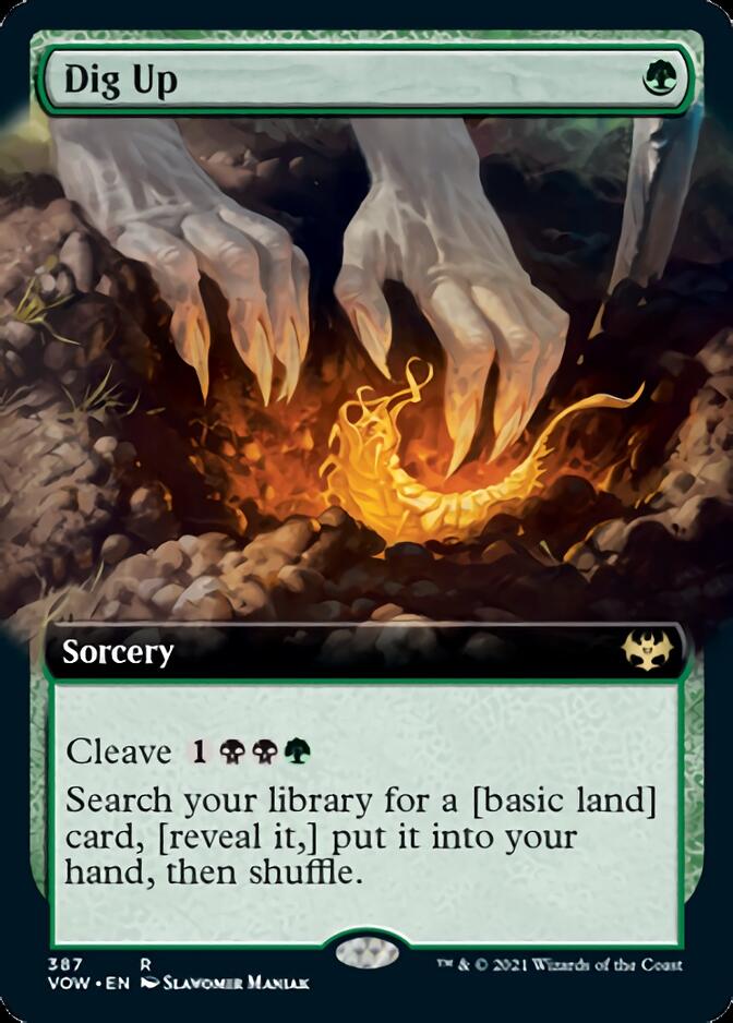 Dig Up (Extended Art) [Innistrad: Crimson Vow] | Dragon's Lair Comics and Fantasy Houston TX