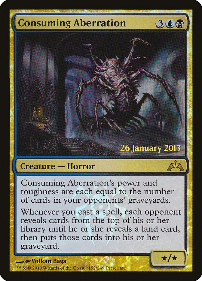 Consuming Aberration [Gatecrash Prerelease Promos] | Dragon's Lair Comics and Fantasy Houston TX