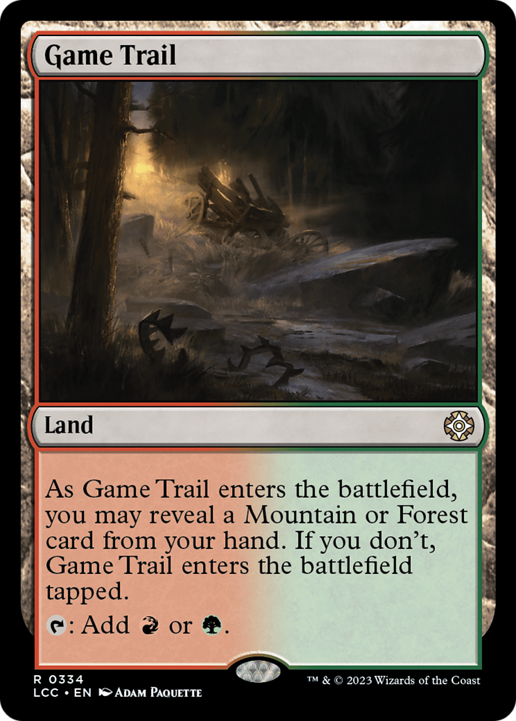 Game Trail [The Lost Caverns of Ixalan Commander] | Dragon's Lair Comics and Fantasy Houston TX