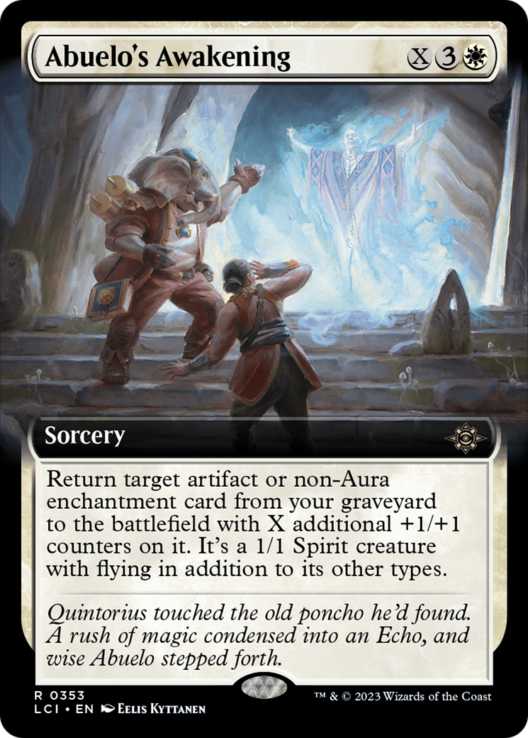 Abuelo's Awakening (Extended Art) [The Lost Caverns of Ixalan] | Dragon's Lair Comics and Fantasy Houston TX