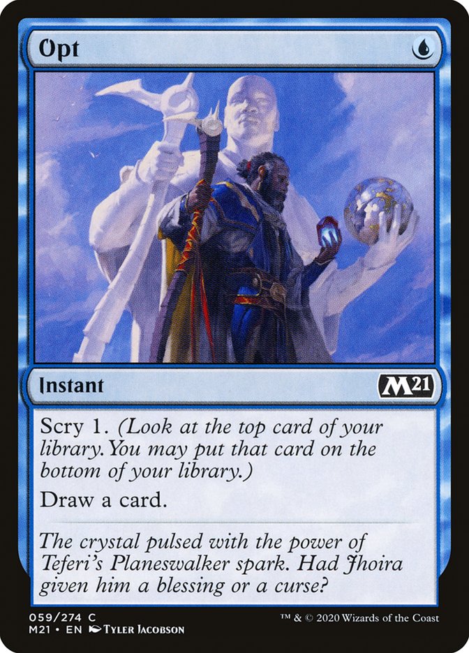 Opt [Core Set 2021] | Dragon's Lair Comics and Fantasy Houston TX