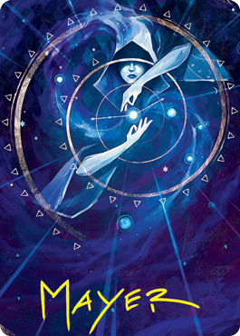 Time Warp Art Card (Gold-Stamped Signature) [Strixhaven: School of Mages Art Series] | Dragon's Lair Comics and Fantasy Houston TX