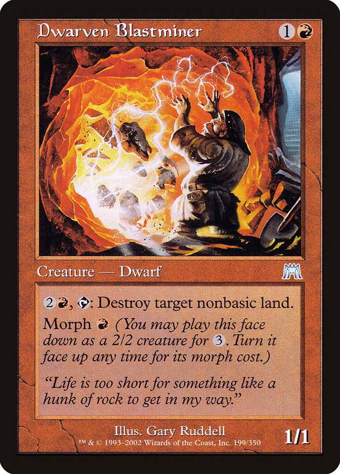 Dwarven Blastminer [Onslaught] | Dragon's Lair Comics and Fantasy Houston TX