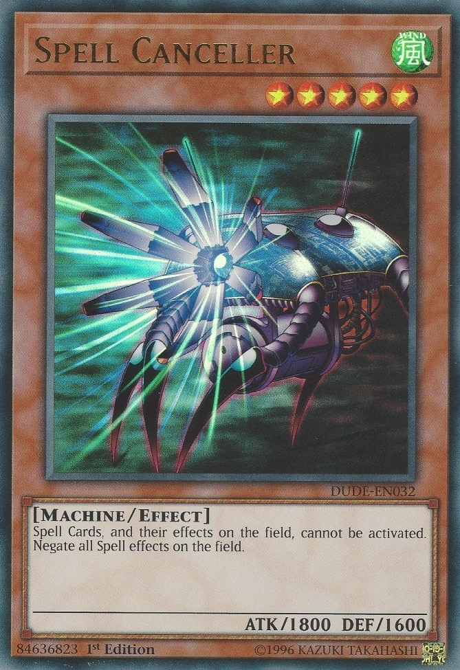Spell Canceller [DUDE-EN032] Ultra Rare | Dragon's Lair Comics and Fantasy Houston TX
