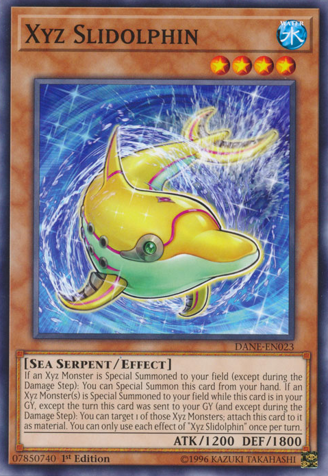 Xyz Slidolphin [DANE-EN023] Common | Dragon's Lair Comics and Fantasy Houston TX