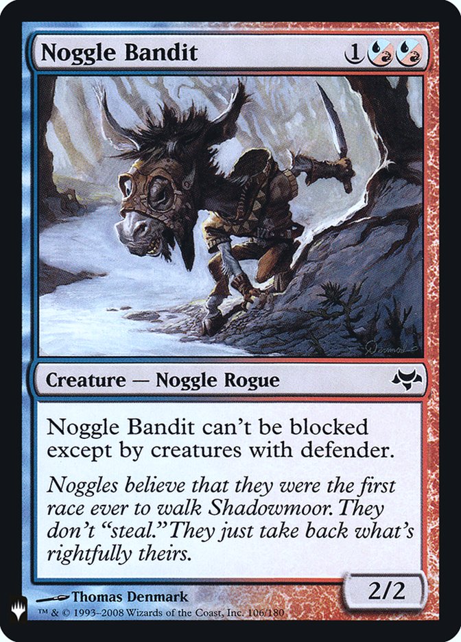 Noggle Bandit [Mystery Booster] | Dragon's Lair Comics and Fantasy Houston TX