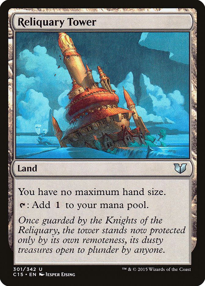 Reliquary Tower [Commander 2015] | Dragon's Lair Comics and Fantasy Houston TX