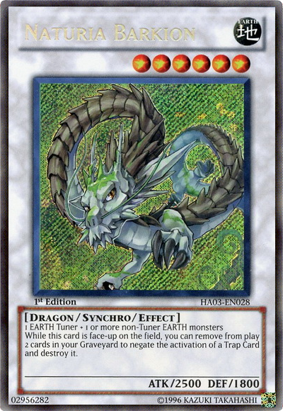 Naturia Barkion [HA03-EN028] Secret Rare | Dragon's Lair Comics and Fantasy Houston TX